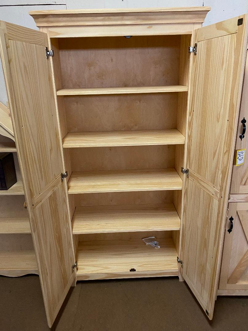 2 Door Pantry – Allards' Unfinished Furniture