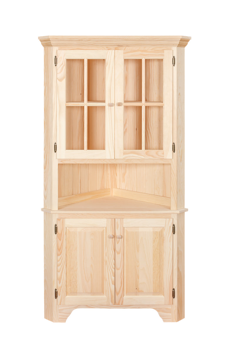 Large Corner Allards' Unfinished Furniture