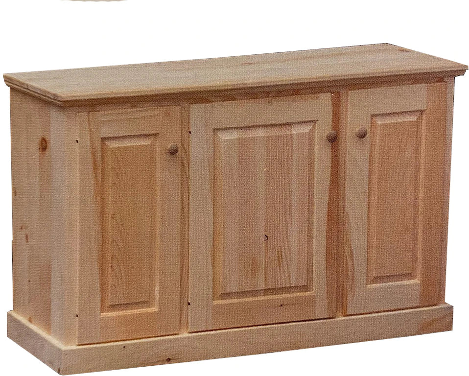 50inch Console Allards' Unfinished Furniture