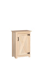 Barn Door Cabinet/ Nightstand