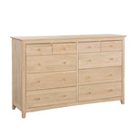 Shaker Style, Ten Drawer Dresser