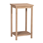 Side Table with shelf
