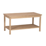 Coffee Table with Shelf