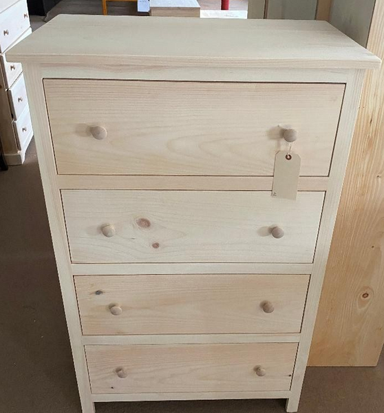 Four Drawer Pine Chest
