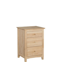 Shaker 3 Drawer Nightstand